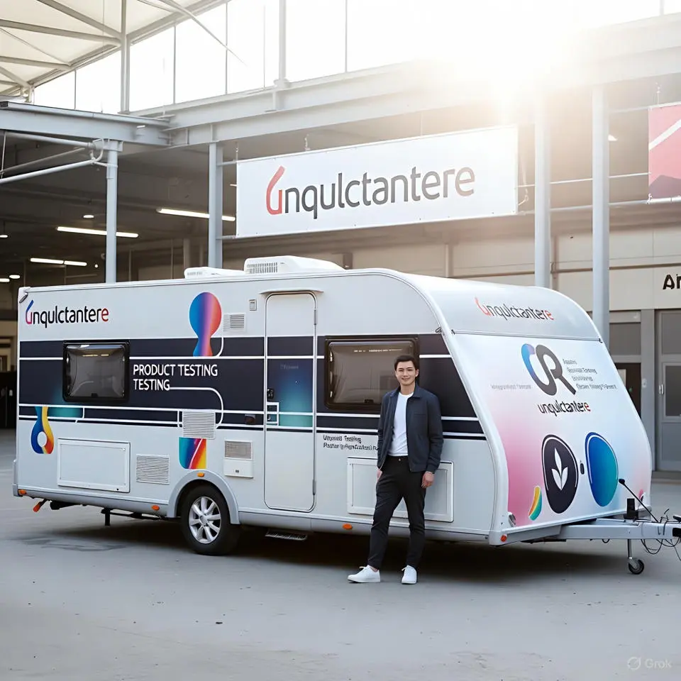 خودرو تبلیغاتی نمایشگاه