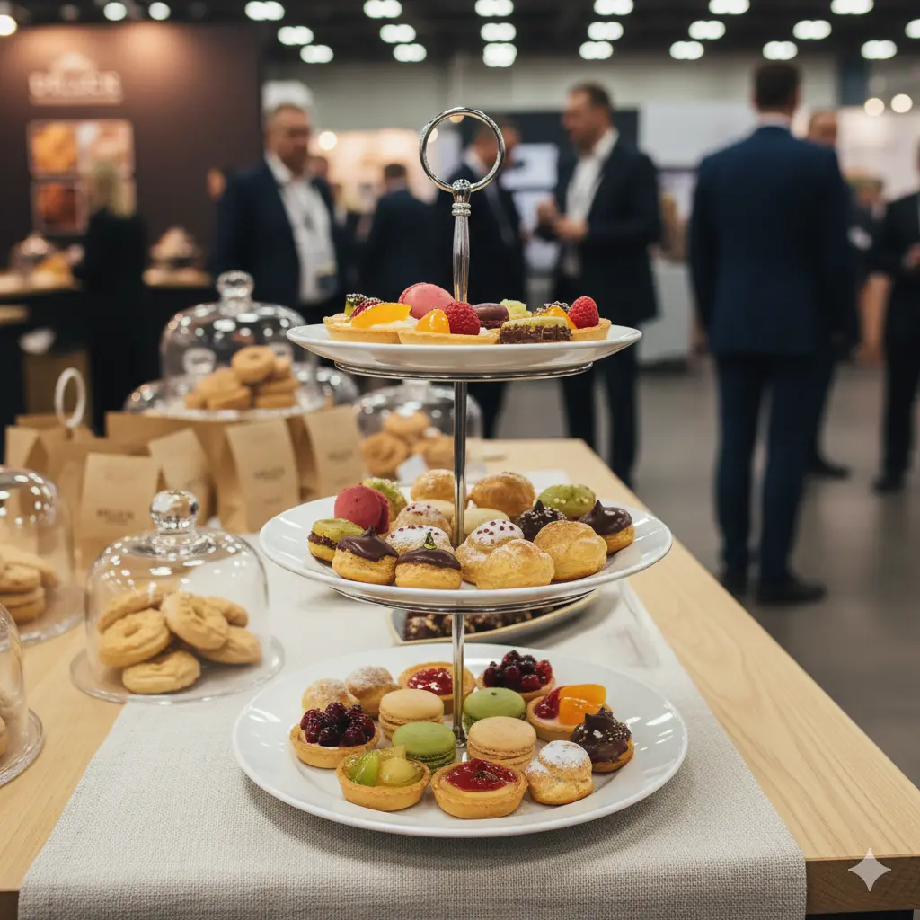 شیرینی و شکلات در نمایشگاه